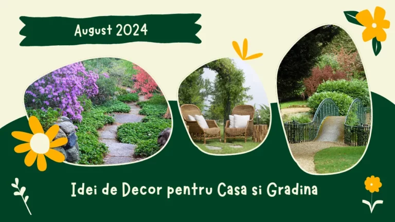 Idei de Decor pentru Casa si Gradina in August 2024